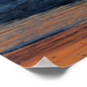 VS, Georgië, Tybee Island, Tybee Island Beach Poster (Hoek)