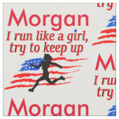 VS GEPERSONALISEERDE TRACK AND FIELD STOF (Close Up)