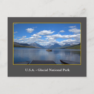 VS Gletsjers Nationaal Park fotografie Briefkaart