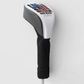 VS God Bless America Golfheadcover (Schuin)