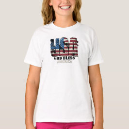 VS God Bless America Kids' T-shirt