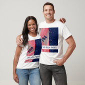 VS God Bless America Patriottisch 4 juli Mannen T-shirt (Unisex)