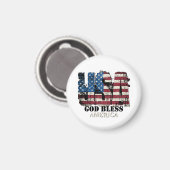 VS God zegene Amerika Magneet (Voorkant / Achterkant)