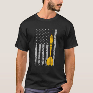 VS grafische kunstkunstkunstdartspeler Dartboard T T-shirt