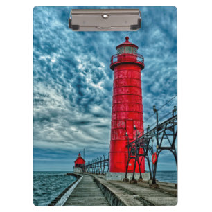 VS, Grand Haven, Michigan, vuurtoren Klembord