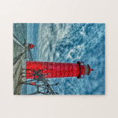 VS, Grand Haven, Michigan, vuurtoren Legpuzzel (Horizontaal)