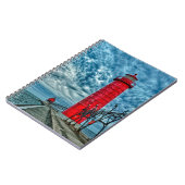 VS, Grand Haven, Michigan, vuurtoren Notitieboek (Linkerzijde)