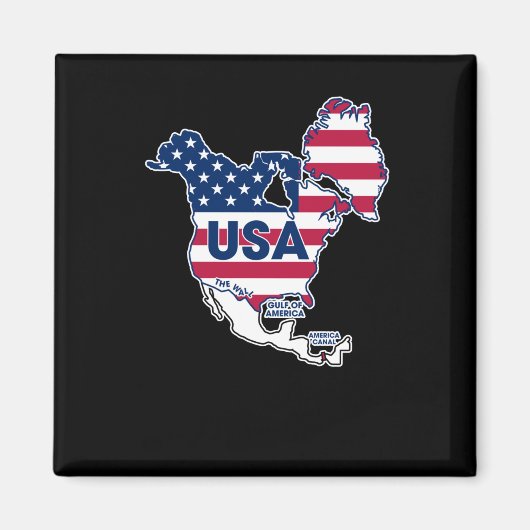 VS = Groenland + Canada + Golf + Kanaal Magneet (Voorkant)