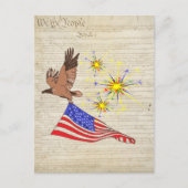 VS-grondwet Briefkaart (Voorkant)