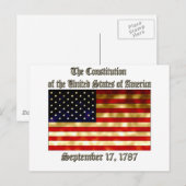 VS-grondwet Briefkaart (Voorkant / Achterkant)