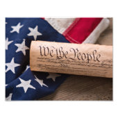 VS-grondwet Foto Afdruk (Voorkant)