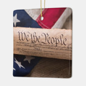 VS-grondwet Keramisch Ornament (Links)