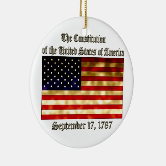 VS-grondwet Keramisch Ornament (Rechts)