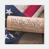 VS-grondwet Magneet (Voorkant)