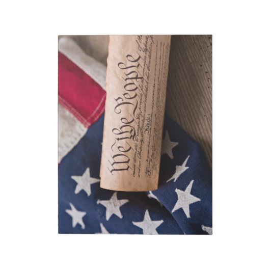 VS-grondwet Notitieblok (Linkerzijde)