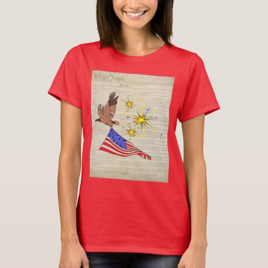 VS-grondwet T-shirt (Voorkant)