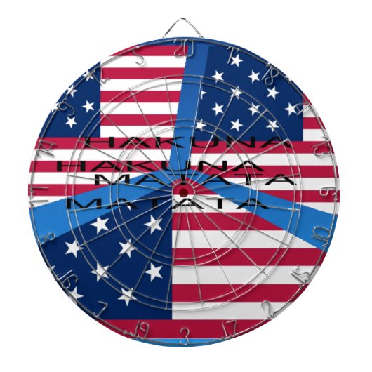 VS HAKUNA MATATA DARTBORD (Voorkant)