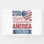 VS Hart 1776 2026 4 juli Spandoek (Horizontaal)