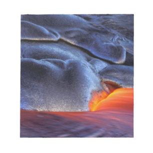 VS, Hawaï, Big Island, Kilauea, Nationaal park vul Notitieblok