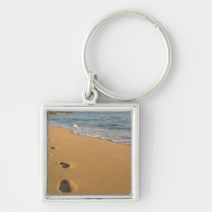 VS, Hawaï, Kauai, Kapa'a, aan het strand. RF) Sleutelhanger