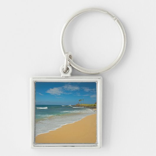VS, Hawaï, Molokai-eiland, Three Mile Beach Sleutelhanger (Voorkant)