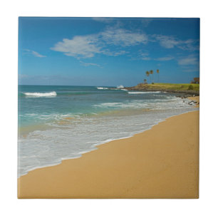 VS, Hawaï, Molokai-eiland, Three Mile Beach Tegeltje