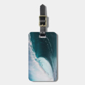VS, Hawaï, Oahu, Grote golven Bagagelabel (Voorkant verticaal)