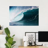 VS, Hawaï, Oahu, Grote golven Poster (Thuiskantoor)