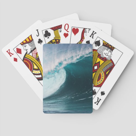 VS, Hawaï, Oahu, Grote golven Speelkaarten (Achterkant)