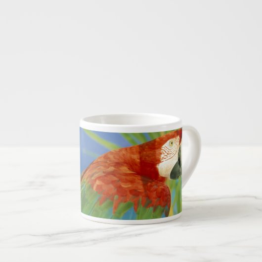 VS, Hawaï. Papegaai Espresso Kop (Voorkant rechts)