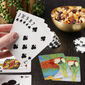 VS, Hawaï. Papegaai Pokerkaarten (Insitu)