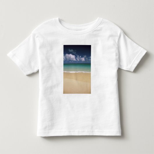 VS, Hawaï. Strandtafereel Kinder Shirts (Voorkant)