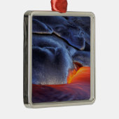 VS, Hawaii, Big Island, Kilauea, Volcanoes NP, Metalen Ornament (Rechts)