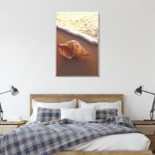 VS, Hawaii, Maui, Kihei, Evening light on Canvas Afdruk (Insitu (Slaapkamer))