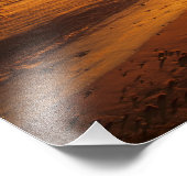 VS, Hawaii, Maui, kleurrijke zonsondergang in een Foto Afdruk (Hoek)