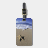 VS, Hawaii, Maui, Makena Beach, Starfish en Bagagelabel (Voorkant verticaal)