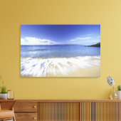 VS, Hawaii, Maui, Surf dat naar Makena komt Canvas Afdruk (Insitu (Woonkamer))