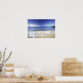 VS, Hawaii, Maui, Surf dat naar Makena komt Poster (Keuken)
