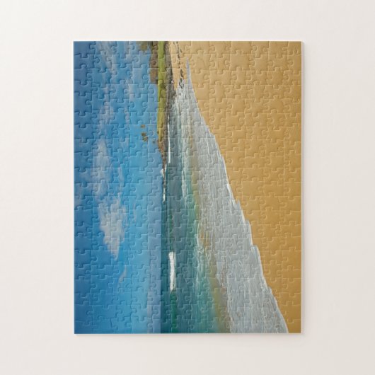 VS, Hawaii, Molokai Island, Drie-chillen strand Legpuzzel (Verticaal)