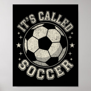 VS Het Heet Voetbal Niet American Football Grappig Poster