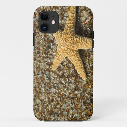 VS, HI, Kauai, Glass Beach met zeester Case-Mate iPhone Case (Achterkant)