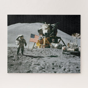 VS Historische Apollo-maanlanding Legpuzzel