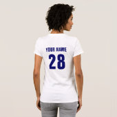 VS Hockey Tee Shirt met backprint (Achterkant volledig)