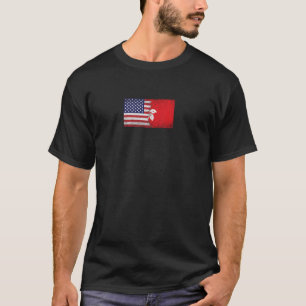 VS Hong Kong Vlaggen - Verenigde Staten van Amerik T-shirt