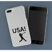VS honkballer met stip als bal Case-Mate iPhone Case