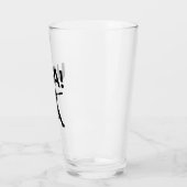 VS honkballer met stip als bal Glas (Links)