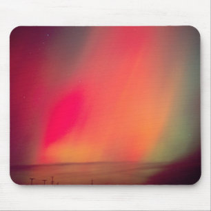 VS, Idaho. Aurora borealis, noorderlicht bij Muismat