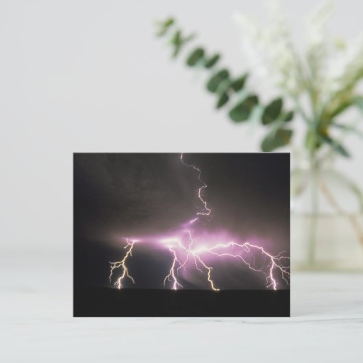 VS, Idaho. Lightning. Briefkaart (Staand voorkant)