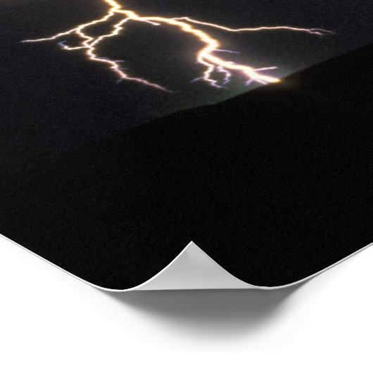 VS, Idaho. Lightning. Poster (Hoek)