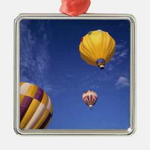 VS, Idaho, Teton Valley. Heetwaterballonnen Metalen Ornament